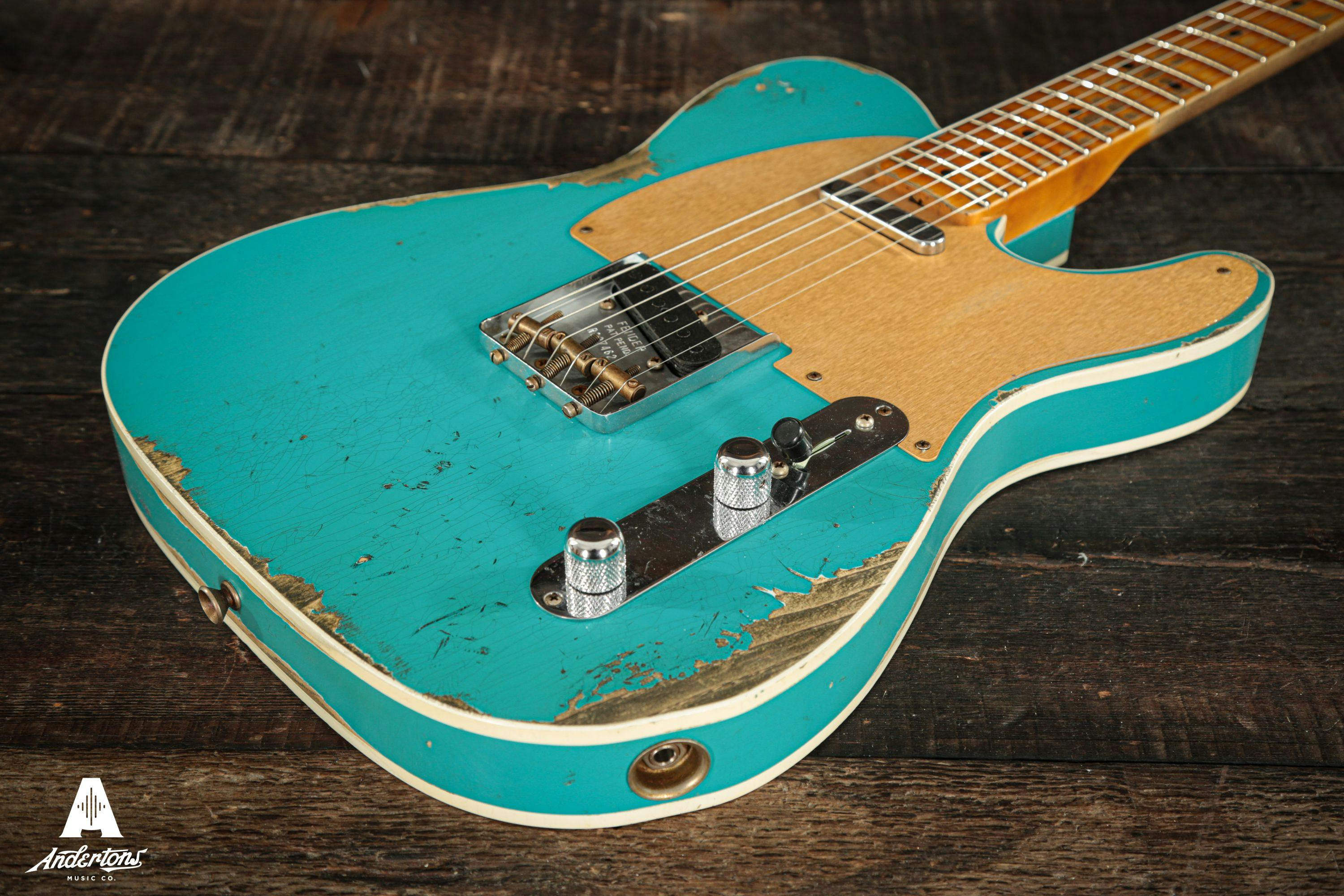 Fender Custom Shop '52 Double Bound Telecaster in Taos Turquoise 